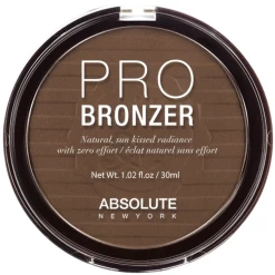 Absolute New York: Pro Bronzer Palette -Wig Care Shop absolute new york cosmetics abp03 dark absolute new york pro bronzer palette 670708760592