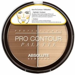 Absolute New York: Pro Contour Palette -Wig Care Shop absolute new york cosmetics light absolute new york pro contour palette 85852487696