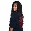 Afri-Naptural: 3X Kritz Box Braid 24" (BOX305) 1 Afri-Naptural: 3X Kritz Box Braid 24" (BOX305) -Wig Care Shop afri naptural crochet hair 1 jet black afri naptural 3x kritz box braid 24 11213283885142
