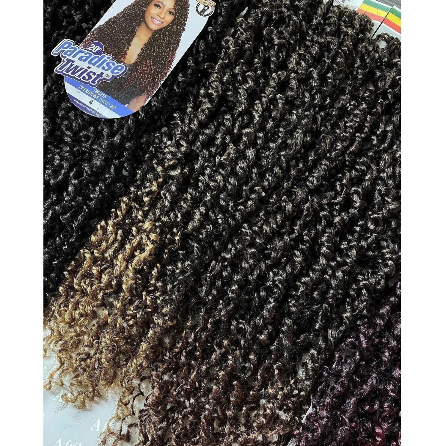 Afri-Naptural: 2X Paradise Twist 20" (TWB215) - FINAL SALE 10 Afri-Naptural: 2X Paradise Twist 20" (TWB215) - FINAL SALE - Image 8