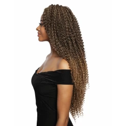Afri-Naptural: 3X Caribbean Passion Water Wave 22" (CB3P2202) -Wig Care Shop afri naptural crochet hair afri naptural 3x caribbean passion water wave 22 14939008368726