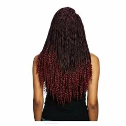 Afri-Naptural: 3X Coily Ends Box Braid 18" (BOX307) -Wig Care Shop afri naptural crochet hair afri naptural 3x coily ends box braid 18 box307 final sale 29718334799958
