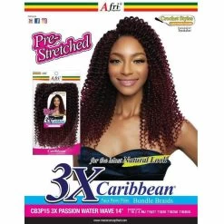 Afri-Naptural: 3X Passion Water Wave 14" (CB3P15) -Wig Care Shop afri naptural crochet hair afri naptural 3x passion water wave 14 cb3p15 14131761676374