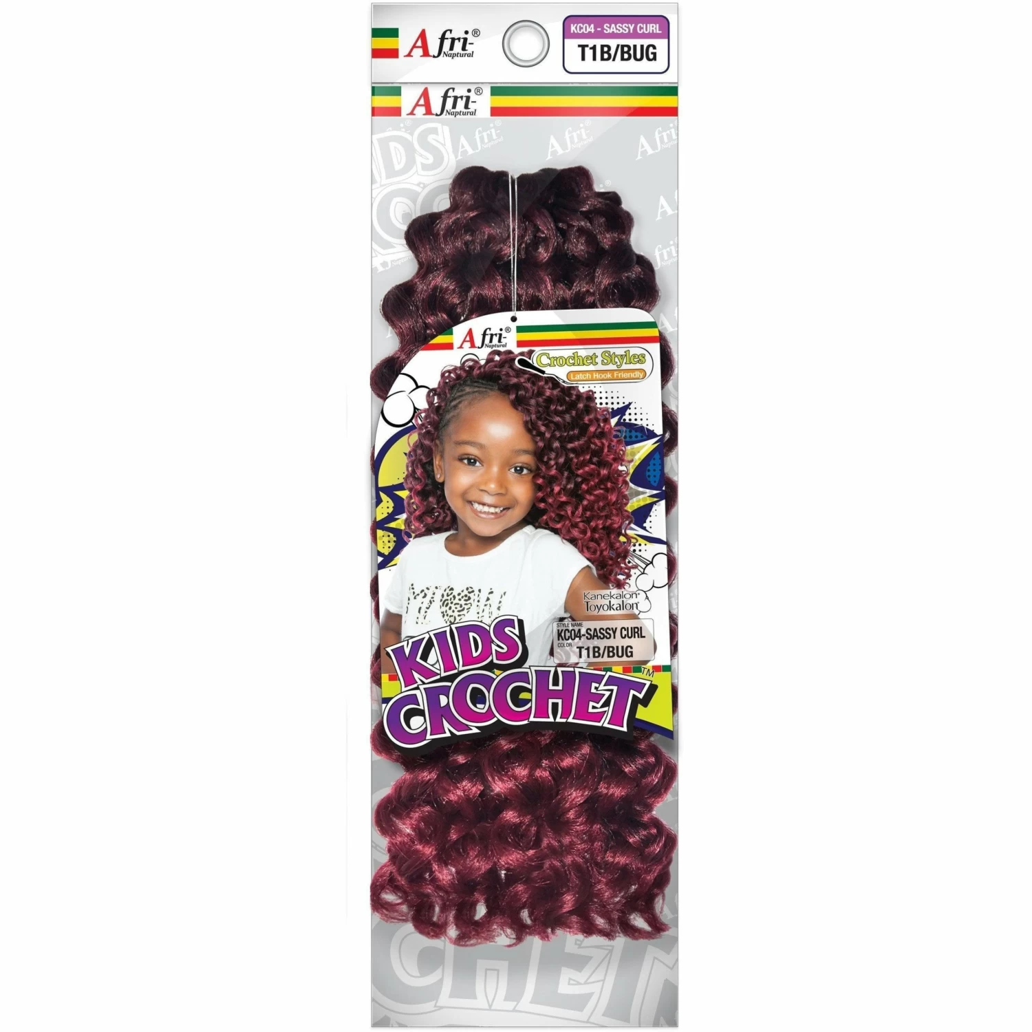 Afri-Naptural Kids Crochet Sassy Curl (KC04) 5 Afri-Naptural Kids Crochet Sassy Curl (KC04) - Image 3