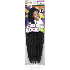 Afri-Naptural KIDS ROCK CONGO BANTU TWIST 12" (KR01) -Wig Care Shop afri naptural crochet hair afri naptural kids rock congo bantu twist 12 kr01 28793498927190