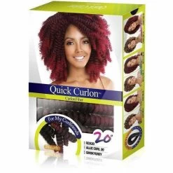 Afri-Naptural: Quick Curlon Allie Curl 20” (QCA20) - FINAL SALE -Wig Care Shop afri naptural crochet hair afri naptural quick curlon allie curl 20 qca20 10951772274774