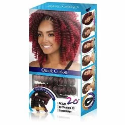 Afri-Naptural® Quick Curlon BECCA CURL 20” (QCB20) - FINAL SALE -Wig Care Shop afri naptural crochet hair afri naptural quick curlon becca curl 20 qcb20 10946111275094