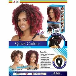 Afri-Naptural® Quick Curlon BECCA CURL 20” (QCB20) - FINAL SALE -Wig Care Shop afri naptural crochet hair afri naptural quick curlon becca curl 20 qcb20 10951646609494