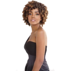 Afri-Naptural® Quick Curlon CASSIE CURL 10” (QCC10) - FINAL SALE -Wig Care Shop afri naptural crochet hair afri naptural quick curlon cassie curl 10 qcc10 28763414757462
