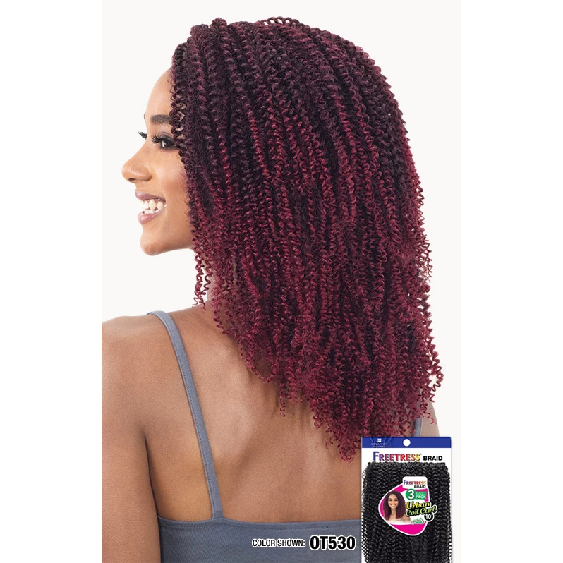 Freetress: 3X Urban Coil Curl 10'' Crochet Braids - FINAL SALE 5 Freetress: 3X Urban Coil Curl 10'' Crochet Braids - FINAL SALE - Image 3