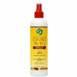 African Essence: Control Wig Spray 3in1 Formula 12oz