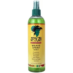 African Essence: 6 N 1 Weave Spray 12oz