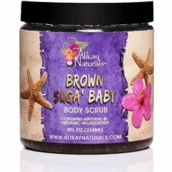 Alikay Naturals: Brown Suga' Baby Body Scrub 8oz