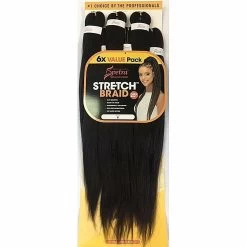 Spectra 6x "Stretch" Braid 25" -Wig Care Shop amore mio braiding hair spectra 6x stretch braid 25 14956906610774