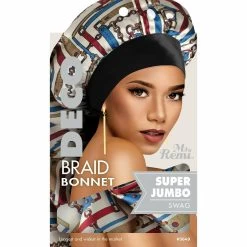 Ms. Remi: Premium Deco Braid Bonnet -Wig Care Shop annie bon ms remi premium deco braid bonnet 30368003457110