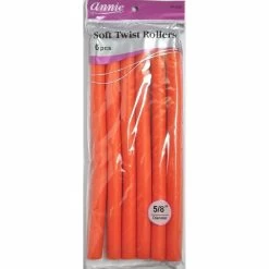 ANNIE: 10" Soft Twist Rollers 5/8" #1208