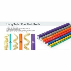 ANNIE: Soft Twist Rollers 5/8" #1203 -Wig Care Shop annie hair accessories annie soft twist rollers 5 8 1203 515340435472