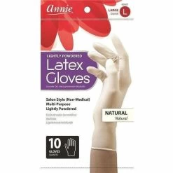 Annie: Latex Gloves (Lightly Powdered) -Wig Care Shop annie salon tools annie latex gloves lightly powdered 28811857952854