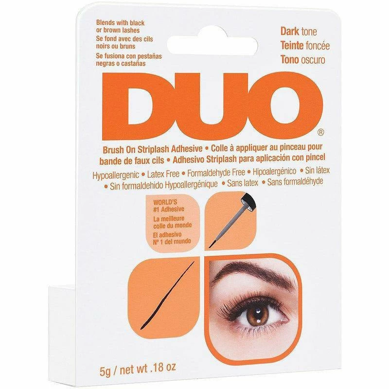 Ardell Duo: Brush-On Dark Adhesive With Vitamins 3 Ardell Duo: Brush-On Dark Adhesive With Vitamins