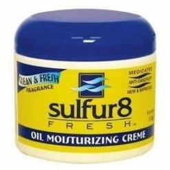 Sulfur8: Fresh Oil Moisturizing Creme 4oz