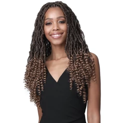 Bobbi Boss: 2x Nu Locs Curly Tips 18" -Wig Care Shop bobbi boss crochet hair bobbi boss 2x nu locs curly tips 18 14650822295638