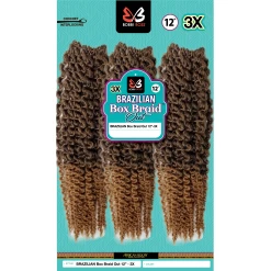 Bobbi Boss: 3x Brazilian Box Braid Out 12" - FINAL SALE -Wig Care Shop bobbi boss crochet hair bobbi boss 3x brazilian box braid out 12 16050457182294
