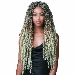 Bobbi Boss: 3X Passion Twist Boho Style 18" -Wig Care Shop bobbi boss crochet hair bobbi boss 3x passion twist boho style 18 15020812533846