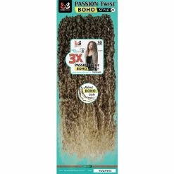 Bobbi Boss: 3X Passion Twist Boho Style 24" -Wig Care Shop bobbi boss crochet hair bobbi boss 3x passion twist boho style 24 15020852969558