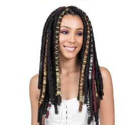 Bobbi Boss: Bae Locs- Gold 20" -Wig Care Shop bobbi boss crochet hair bobbi boss bae locs gold 20 28789557559382