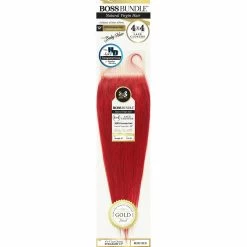 Bobbi Boss: Boss Bundle 100% Virgin Hair Closure - Straight 12"