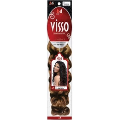 Bobbi Boss: Visso Ocean Wave 100% Human Hair - FINAL SALE -Wig Care Shop bobbi boss weaving hair 12 1 jet black bobbi boss visso ocean wave br 100 human hair 1068544044