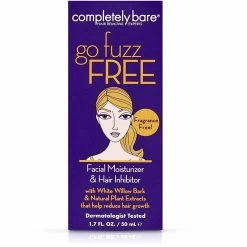 Completely Bare: Facial Moisturizer & Hair Inhibitor 1.7oz