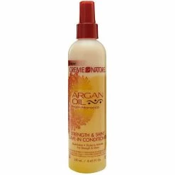 Creme Of Nature: Argan Oil Strength And Shine Leave In Conditioner 8.45 OZ