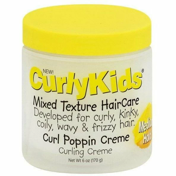 CurlyKids: Curl Poppin Creme 6oz 3 CurlyKids: Curl Poppin Creme 6oz