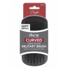Diane: Soft Curved 100% Boar Military Wave Brush #D1002 -Wig Care Shop diane salon tools diane soft curved 100 boar military wave brush d1002 15406901755990