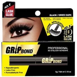 EBIN: Grip Bond Latex-Free Lash Adhesive-Black