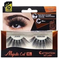 EBIN: Majestic Cat XL 3D Lashes -Wig Care Shop ebin new york eyelashes jc 009 devilish ebin majestic cat xl 3d lashes 15610820296790