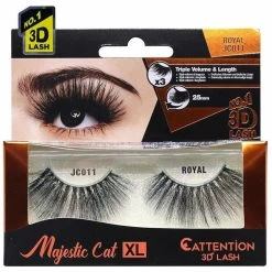 EBIN: Majestic Cat XL 3D Lashes -Wig Care Shop ebin new york eyelashes jc 011 royal ebin majestic cat xl 3d lashes 15610838745174