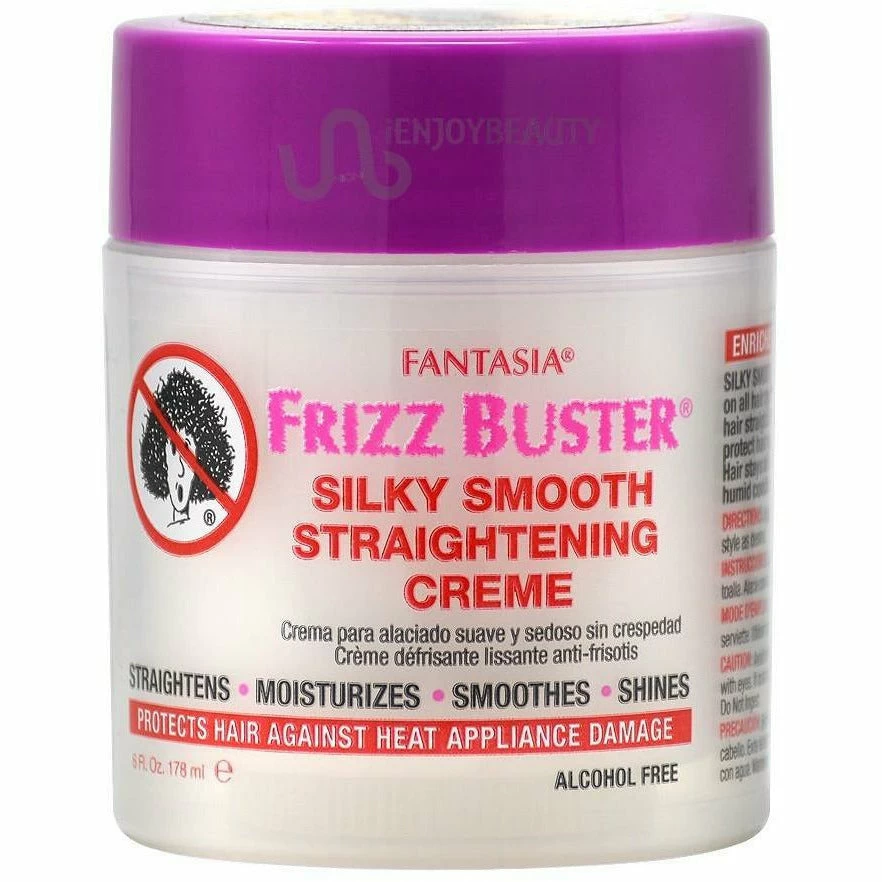 Fantasia: Frizz Buster Silky Smooth Straightening Creme 6oz 3 Fantasia: Frizz Buster Silky Smooth Straightening Creme 6oz