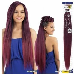 FreeTress: 6X Braid 101 28" Pre-Stretched Braiding Hair -Wig Care Shop freetress braiding hair freetress 6x braid 101 28 29106291540054