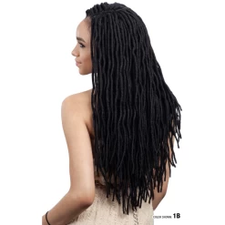 FreeTress: 2X Soft Wavy Faux Loc 20" Crochet Braids -Wig Care Shop freetress crochet hair freetress 2x soft wavy faux loc 20 crochet braids 28539075199062