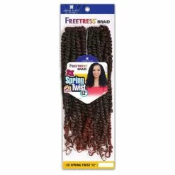 FreeTress: 2X Spring Twist 12" Crochet Braids