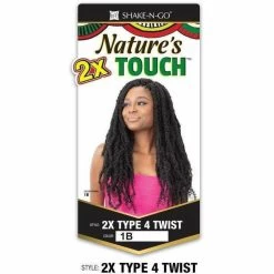 FreeTress: 2X Type 4 Twist Nature's Touch Crochet Braids - FINAL SALE 7 FreeTress: 2X Type 4 Twist Nature's Touch Crochet Braids - FINAL SALE -Wig Care Shop freetress crochet hair freetress 2x type 4 twist nature s touch crochet braids 28244723597398