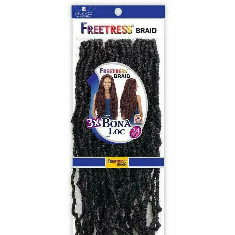 FreeTress: 3X Bona Loc 24'' Crochet Braid 5 FreeTress: 3X Bona Loc 24'' Crochet Braid - Image 3
