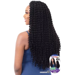 FreeTress: 3X Joyfull Curl 20" Crochet Braids - FINAL SALE -Wig Care Shop freetress crochet hair freetress 3x joyful curl 20 crochet braids 28272417275990