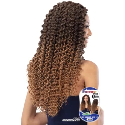 FreeTress: 3X Summer Deep 18" Crochet Braids - FINAL SALE -Wig Care Shop freetress crochet hair freetress 3x summer deep 18 crochet braids 28272716316758
