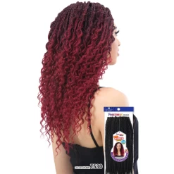 FreeTress: Boho Hippie Braid 12" Crochet Braids -Wig Care Shop freetress crochet hair freetress boho hippie braid 12 crochet braids 28272806854742