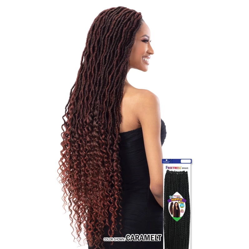 FreeTress: 2X Hippie Loc 30" Crochet Braids 5 FreeTress: 2X Hippie Loc 30" Crochet Braids - Image 3