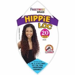 FreeTress: Hippie Loc 20" Crochet Braids - FINAL SALE -Wig Care Shop freetress crochet hair freetress crochet braids hippie loc 20 28238861369430