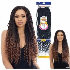FreeTress: Hippie Braid 22" Crochet Braids - FINAL SALE